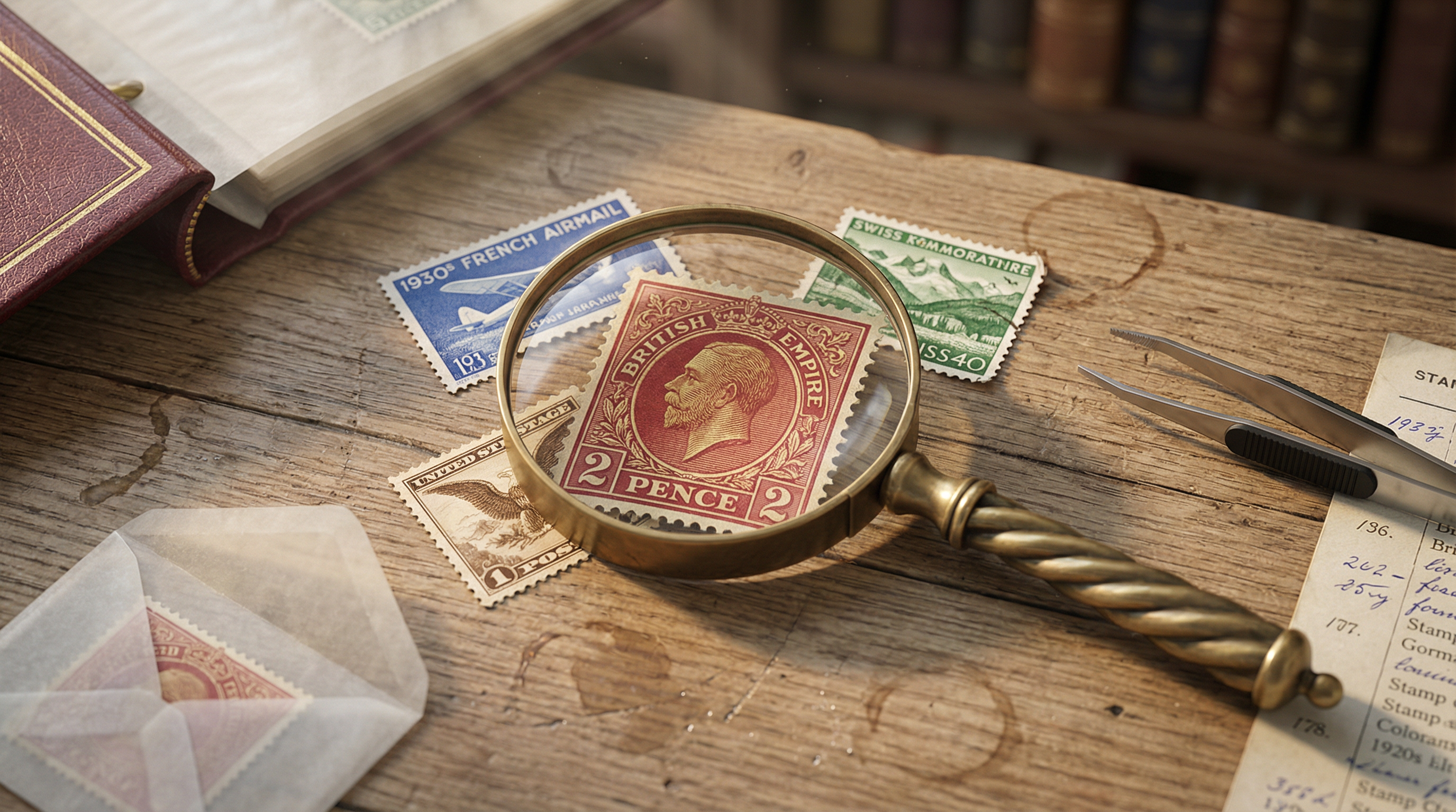 Rare vintage stamps and collectibles